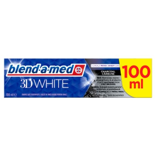 Blend-a-med zubn pasta 3D White Charcoal Carbune 100ml